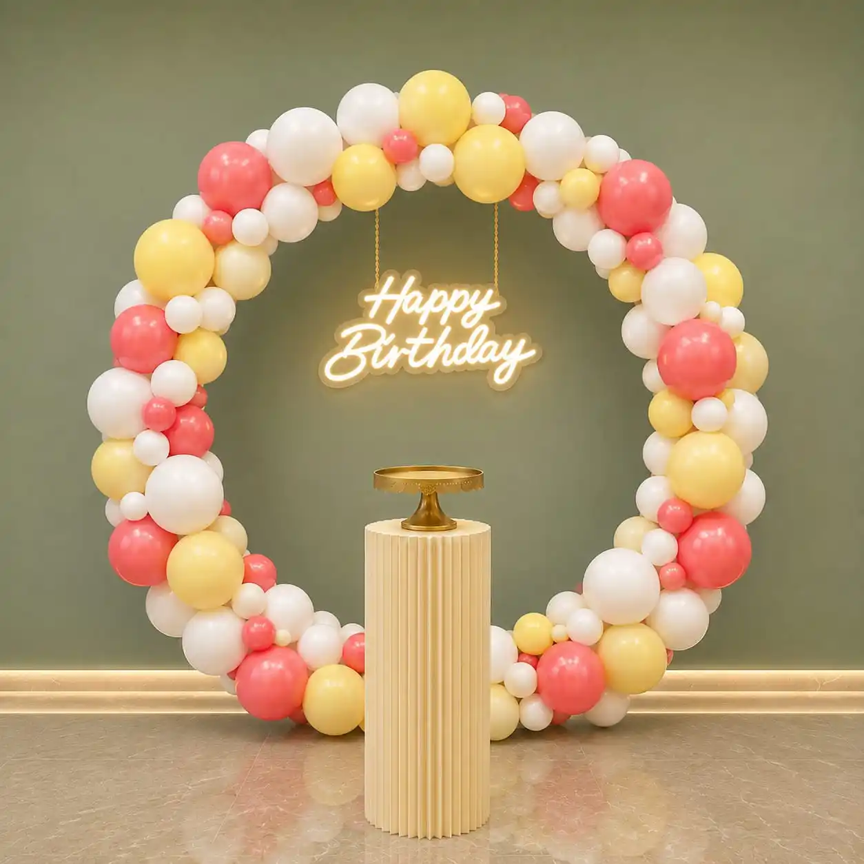 Multicolour Balloon Them Birthday Decor